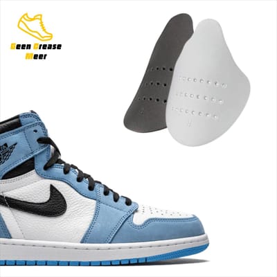 GeenCreaseMeer Soft Anti Crease | Zwart | L | Maat (40-45) | Anti Crease Shield | Crease Protectors | Kreukel Beschermers Voor Sneakers |