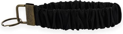 Lajetti Scrunchie Sleutelhanger Zwart - Sleutelbos