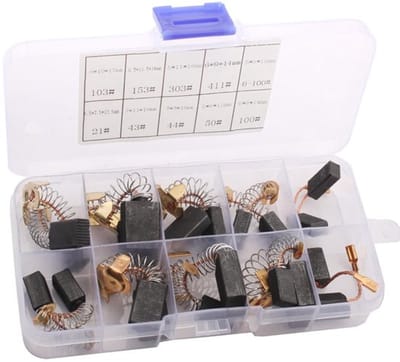 Dailygoody - 20 Stuks Motor Carbon Borstels - Vervangingsset voor