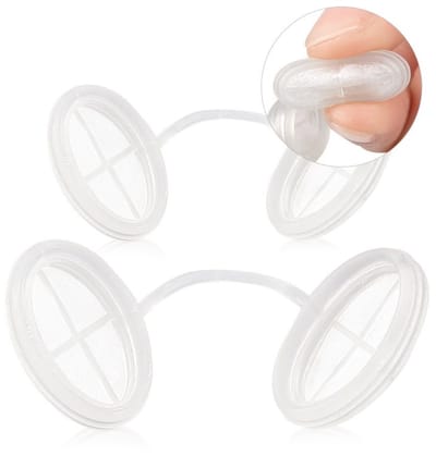 Wegwerp Onzichtbare Neusfilters - Transparante Neusdilator tegen Stof, PM2.5 en Allergieën, Set van 4, Gemengde Vier Maten