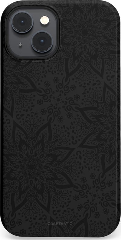 Casetastic Hoesje Geschikt voor Apple iPhone 14 Plus Magsafe - Stijlvolle Beschermende Duo-layer Case - Mandala stijl