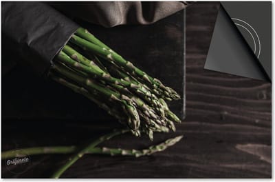 Inductie beschermer 60x60 - afdekplaat inductie mat - Dietrix Kookplaat beschermer - Exclusief - Food - Asperges