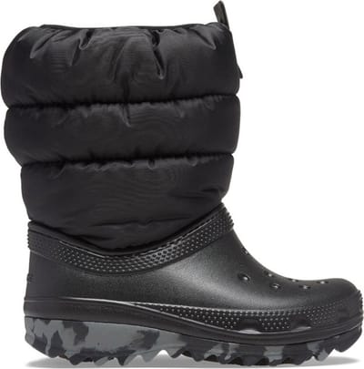 Crocs Classic Neo Puff Boot Zwart Maat 34/35 US J3