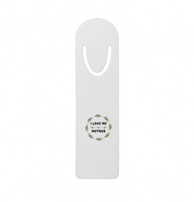 Hacebo® - I love my mother metalen boekenlegger - Mama - liefste moeder - Moeder cadeautjes - moederdag - verjaardag - geschenk - kado Bladwijzer boekenleggers - 12.7 cm x 3.2cm