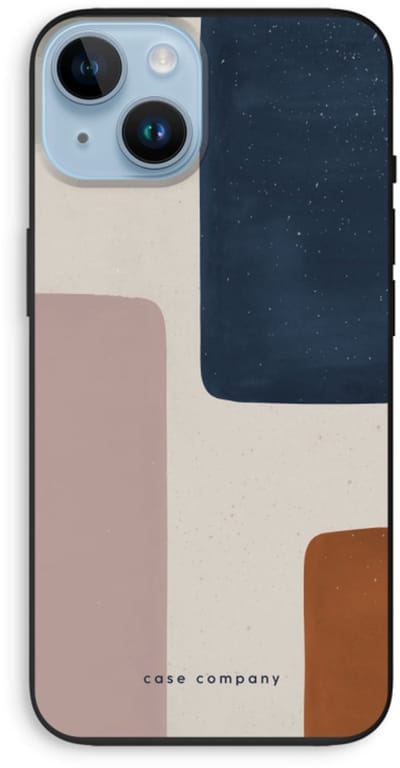 Case Company® - Hoesje geschikt voor iPhone 14 hoesje - Geo #5 - Biologisch Afbreekbaar Telefoonhoesje - Bescherming alle Kanten en Schermrand