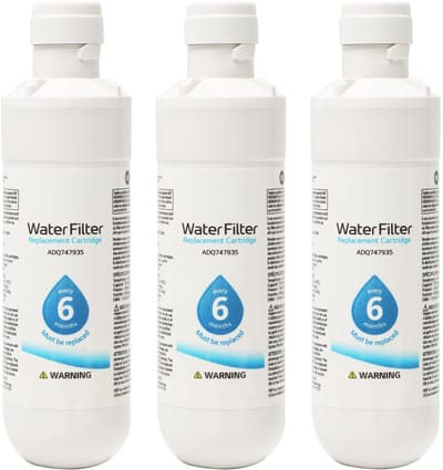 Dailygoods- Waterfilter - Universale Externe Waterfilter - Compatibel met Kenmore9980 - Vervangen in Minuten - 3 Stuks - Voor Schoner Water - Koelkastfilter