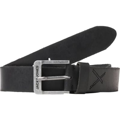 JACK&JONES JACROCK LEATHER BELT NOOS Heren Riemen - Maat 95