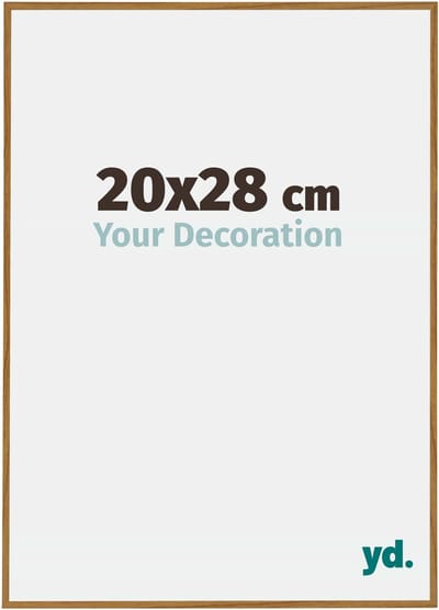 Your Decoration - Fotolijst 20x28 cm - Kunststof - Beuken Licht - Evry