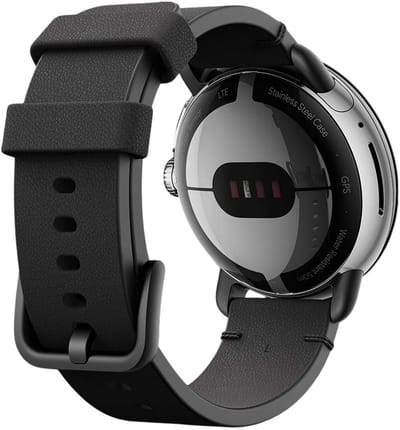 Google, Leren band voor Pixel Watch maat S, Zwart