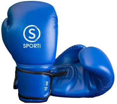 Sporti France Bokshandschoenen Blauw