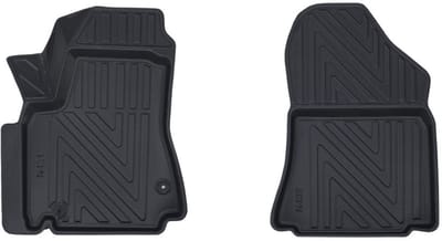Rubbermatten Peugeot Partner 2008-2018 (voorset) - Premium carbonlook