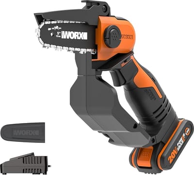 Accu-eenhandstakkenzaag 20 V - 12 cm zwaardlengte, licht en comfortabel