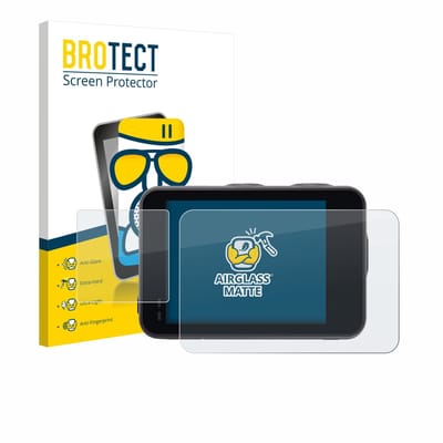 BROTECT - Screenprotector voor Akaso Brave 7 - Folie Beschermfolie Beschermglas matte