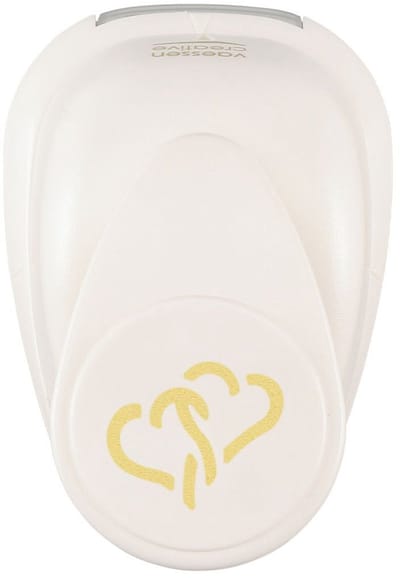 Vaessen Creative Pons - Figuurpons - Hart - 2 x 2,4 cm