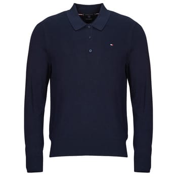Tommy Hilfiger Trui met kasjmier - Heren - Donkerblauw - Maat S