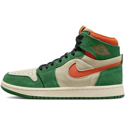 Air Jordan 1 High Zoom Comfort 2 Pine Green Dames Sneakers Muslin Zwart Orange-Blaze DV1305-308 37.5 beige