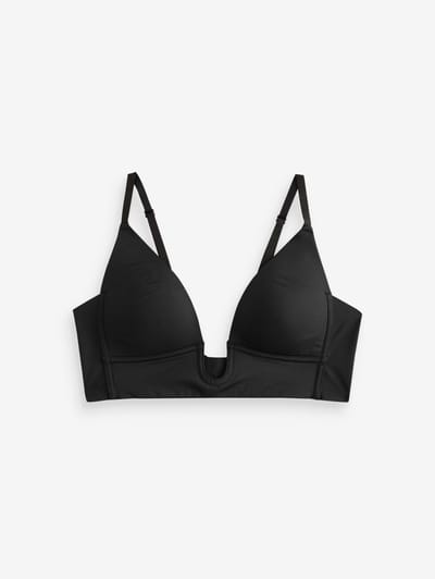Next - Dames - A-E Multiway-bh met diep decolleté - Zwart