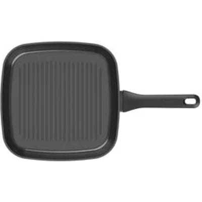 DiNA Grill pan non-stick Helix - Ø 26cm - Zwart - PFAS-vrij
