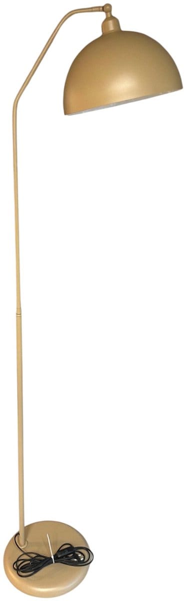 Bamyum Vishi hanglamp, Moderne stijl, Ø37 cm, goudkleurig metalen lamp