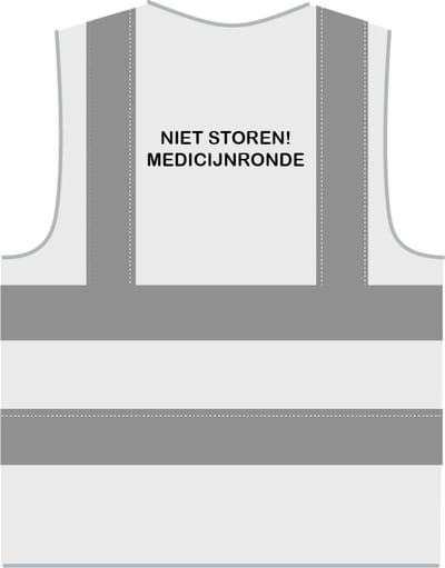 Medicatie hesje RWS wit