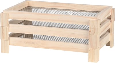 Esschert Design houten Bloemen- en kruidendroogrek L 36,8 x D 23,5 x H 16