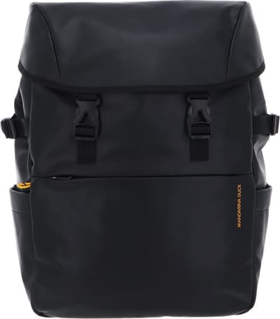 MANDARINA DUCK Laptop rugzak Rugzak met laptopvak Eco Coated Backpack Black Zwart