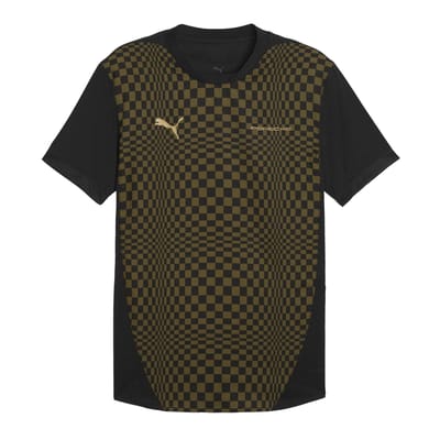 Puma Heren Porsche Spirit dambord T-shirt (Olijf)