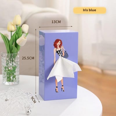 moderne eenvoudige leuke tissuebox woonkamer salontafel eettafel slaapkamer pompkarton persoonlijkheid schattig huis Creatief karton
