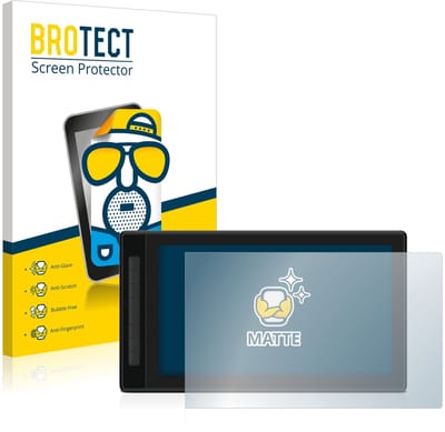 BROTECT - Screenprotector voor Huion Kamvas Pro 16 (2.5K) - Folie Beschermfolie matte