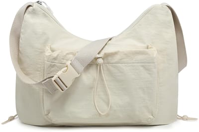 Dailygoods - HYZUO Hobo Schoudertassen Crossbodytassen Dames Handtas Dames Crossbody Grote Hobo Tas Zachte Schoudertassen met Verstelbare Riem Lichtgewicht Slouchy Bag voor Reizen Werk Dagelijks Gebruik