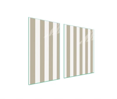 TMK ArtDeko Serie - Snijplank van Gehard Glas - 100x52 cm - Veelkleurig - Antibacterieel