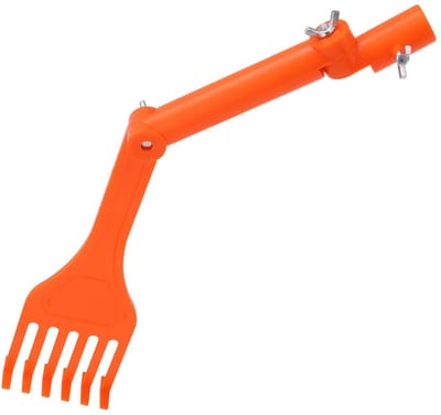 Dailygoods - Mini-Hark, Premium Roterende Gootreinigings-Mini-Hark Gootreinigingshark Multifunctionele Gootreinigingsgereedschappen Eenvoudig Te Gebruiken Praktische Gootreinigingsbenodigdheden(Oranje)