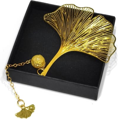 Elegante Ginkgo Blad Boekenlegger - Schattige en Unieke Boekenleggers voor Vrouwen en Boekenliefhebbers - Perfecte Cadeaus voor Leraren en Lezers