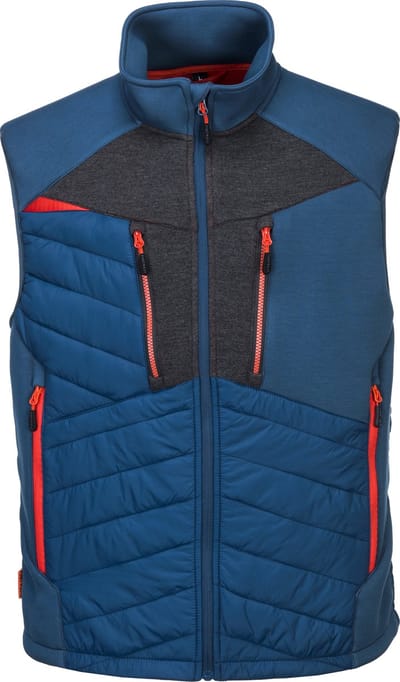 DX4 Hybrid Baffle Vest - Blauw - Maat L - DX470
