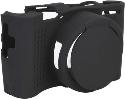 Dailygoods- Camera Beschermhoes Zacht Siliconen - Beschermhoes voor RX100 III/IV/V/M3/M4/M5 - Duurzaam - Antislip - Lichtgewicht - Bescherming tegen krassen en stof - Cameratas