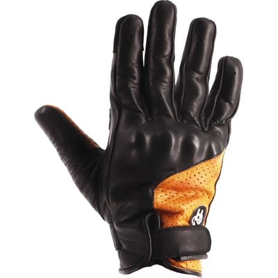 Helstons Virage Air Leren Handschoenen Zwart XL Man