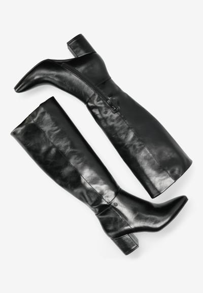 Mexx Heeld High Boot Pluck Mila Black Dames - Maat 36