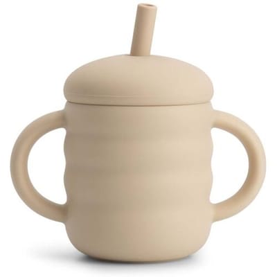Prénatal siliconen beker Light Sand Brown unisex