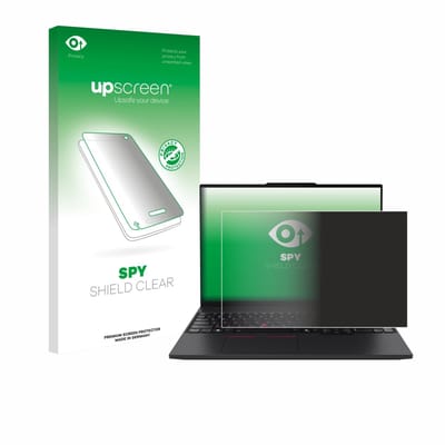 upscreen - privacy screenprotector voor Lenovo ThinkPad P16s Gen 4 - Folie Beschermfolie Blauwlichtfilter