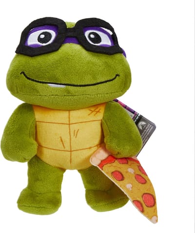 Mattel - Teenage Mutant Ninja Turtles: Donatello with Pizza 20 cm - Pluche