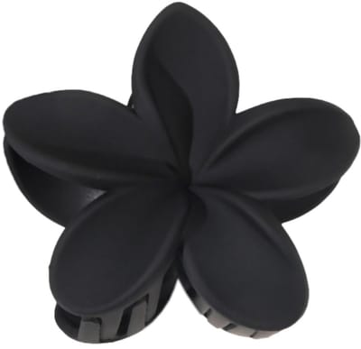 Dailygoods- Haarspeld Bloem - Antislip Haarclip - Kunststof Haaraccessoire - Dames Haarspelden - 8 cm Breedte - Voor Dagelijks Gebruik