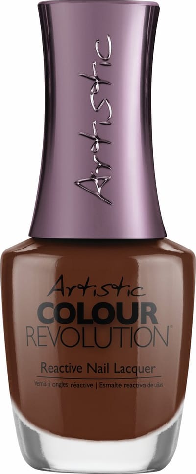 Artistic Nail Design Colour Revolution ' From AM To PM ' ( Chocoladebruin Crème )