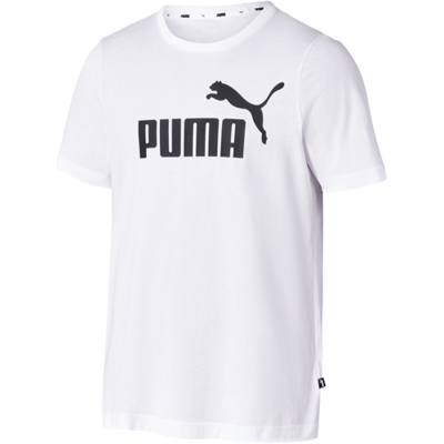 PUMA Heren T-shirt (wit, M)