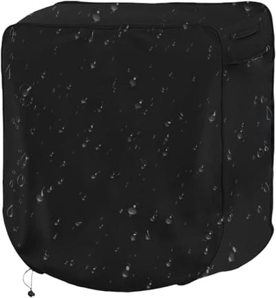 Slanghaspel Hoezen - Haspel Beschermers - Buiten Tuin - UV Waterdicht - 60x45x60cm - Zwart