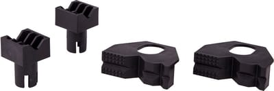 wolfcraft - Set klembekken voor vlak- en rondspannen voor Werktafel - Werkbladspanner - Werkbank klem - 6174000