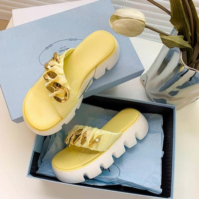 Zomer Damesschoenen Platform Sandalen Dikke Hak Schoenen Voor Vrouwen Beknopte Dames Slides Designer Slides Teenslippers Platform 40