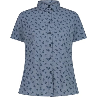Vrouwelijke elastische bloemetjesblouse CMP