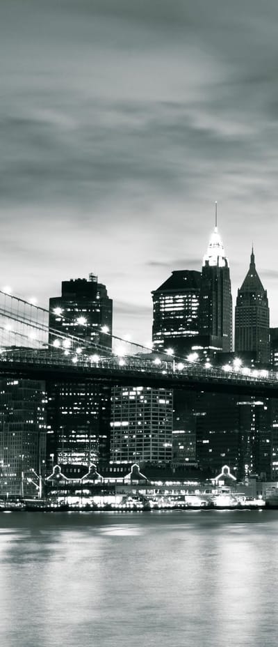 City Brooklyn Bridge New York City Photo Wallcovering