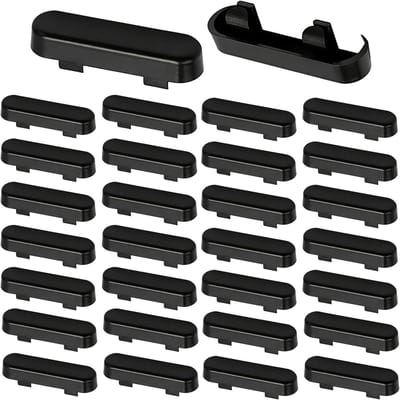 Dakgootbeschermers - Afvoerpluggen - Ramen Onderhouden - Snelle Installatie - 30 stuks - Zwart
