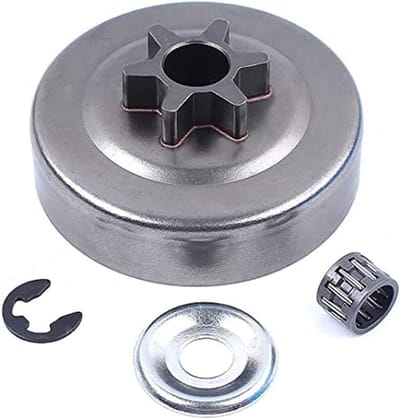 Koppeling Trommel Set - Naaldlager Kit - Onderhoud Kettingzaag - Aluminium Sterk - 4 Delig - Meerkleurig